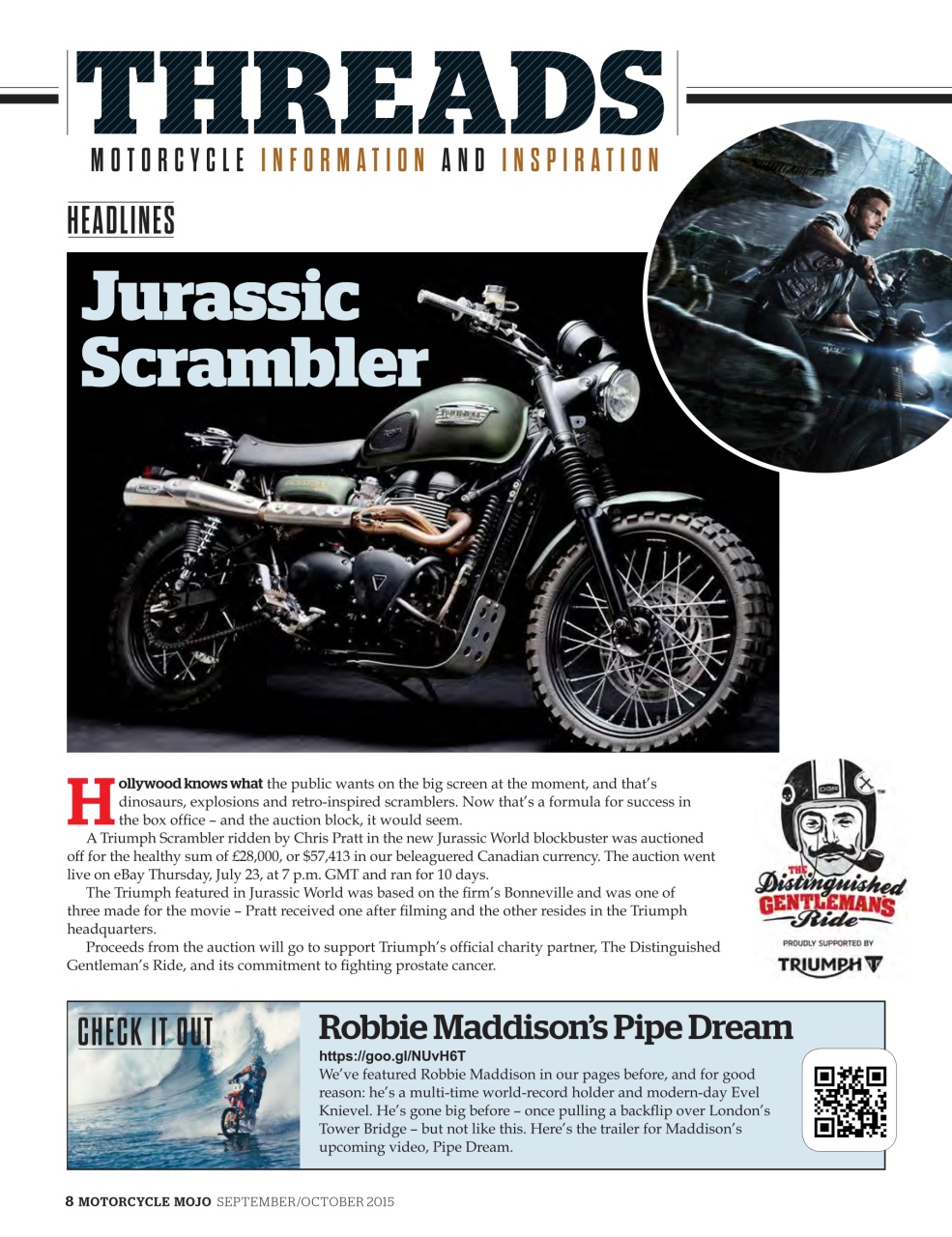 Motorcycle Mojo Preview Pages