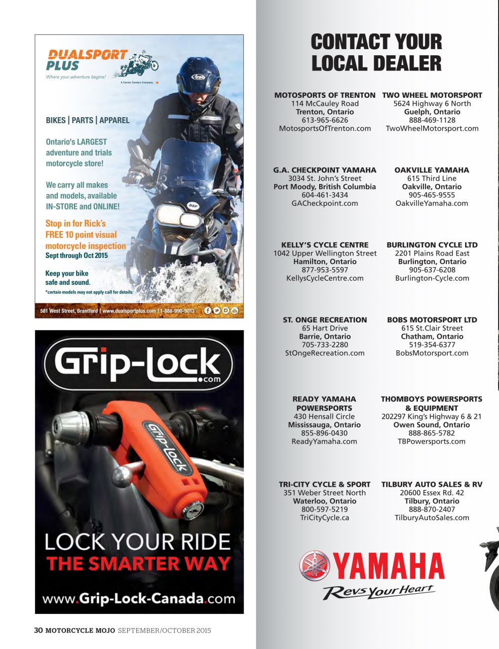 Motorcycle Mojo Preview Pages