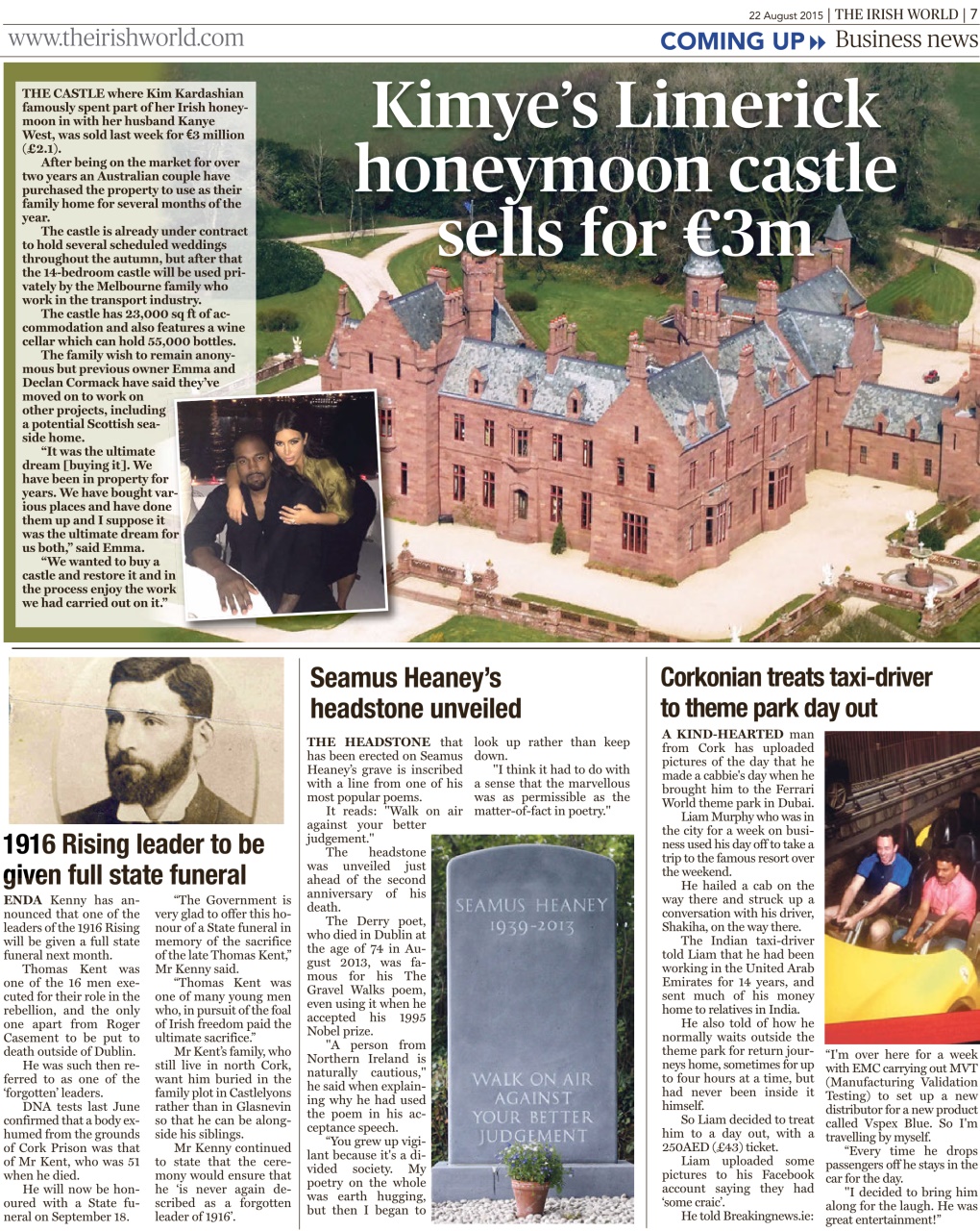 Irish World Preview Pages