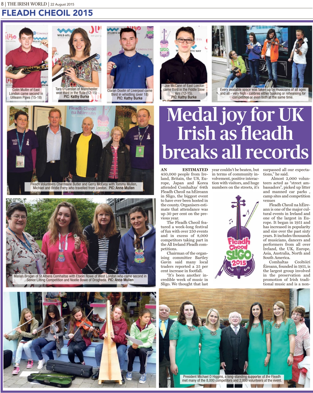 Irish World Preview Pages