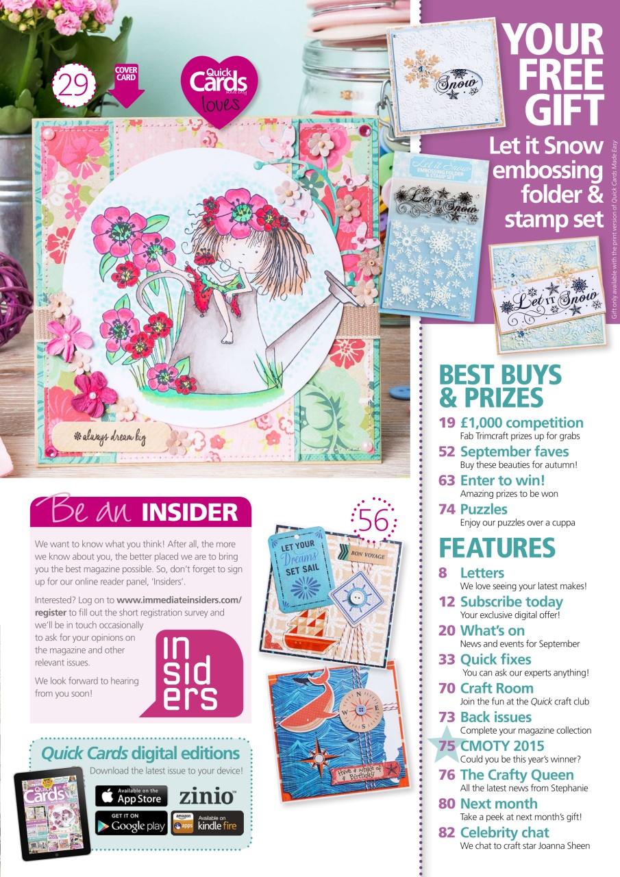 Quick Cards Made Easy Preview Pages