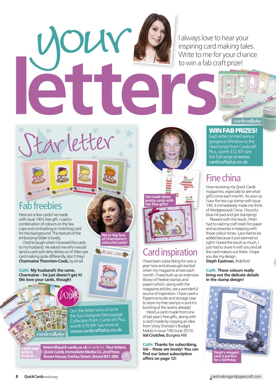 Quick Cards Made Easy Preview Pages