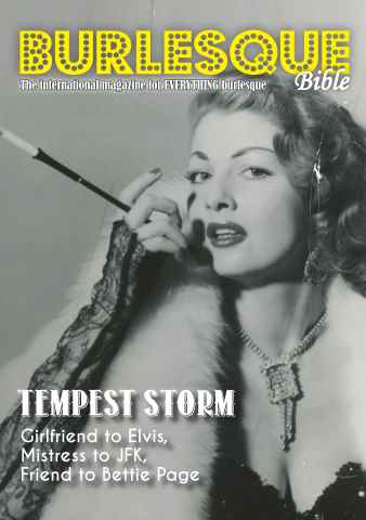 Special Tempest Storm mini-mag issue Special Tempest Storm mini-mag