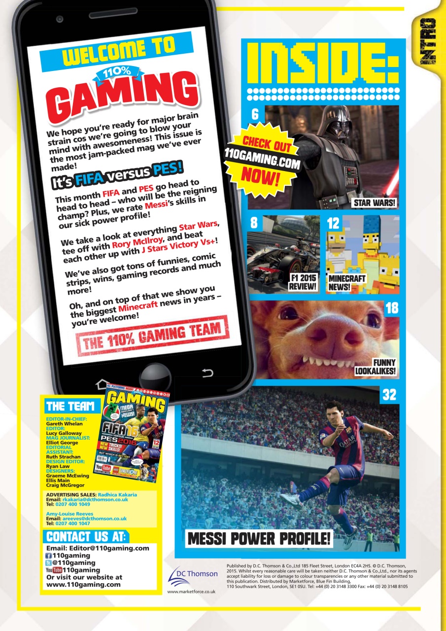 110% Gaming Preview Pages