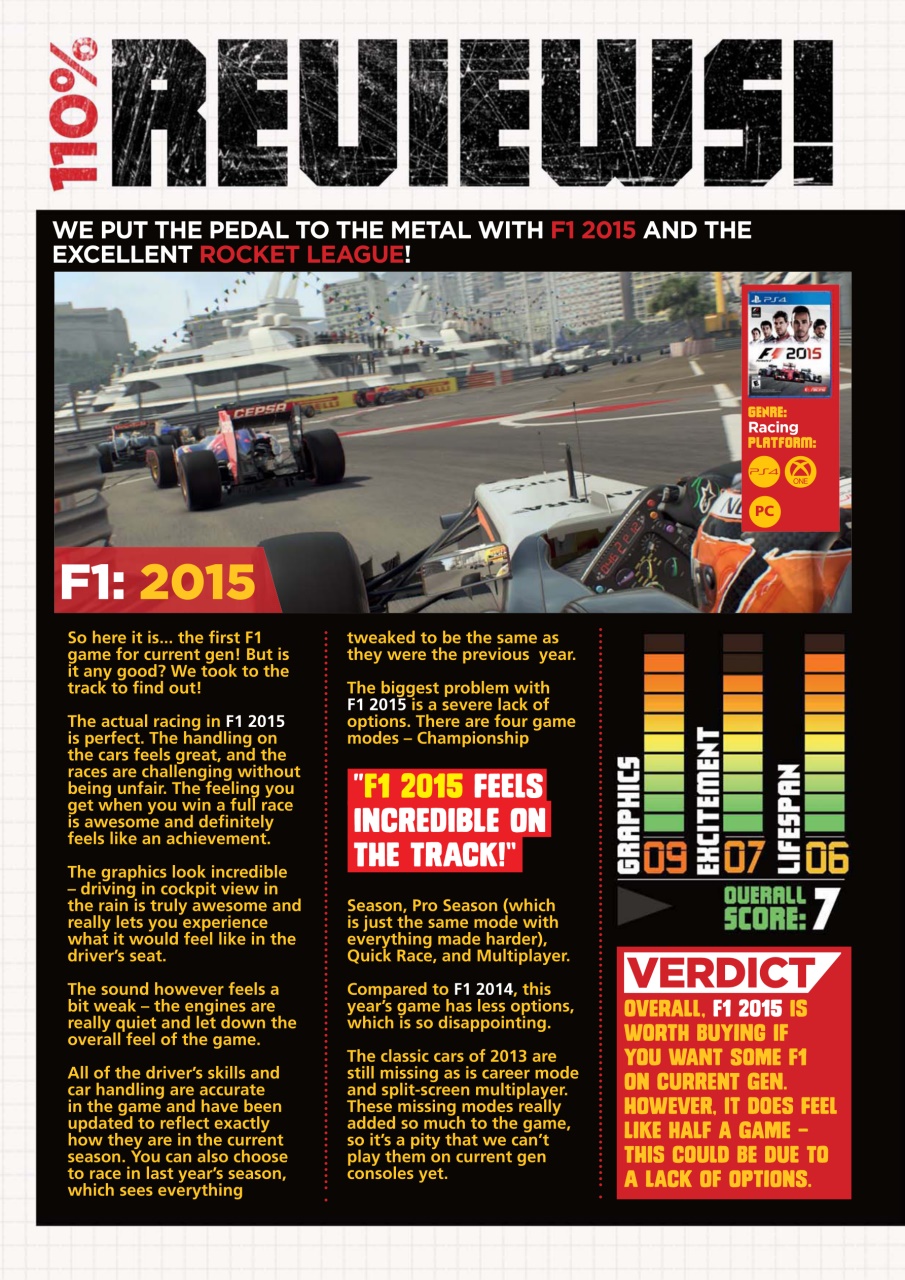 110% Gaming Preview Pages