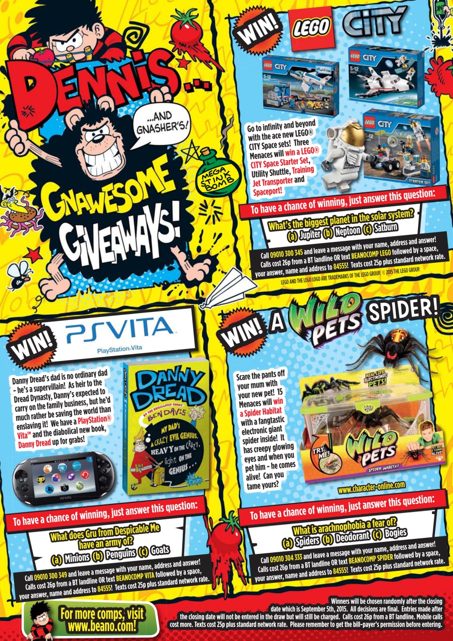 Beano Preview Pages