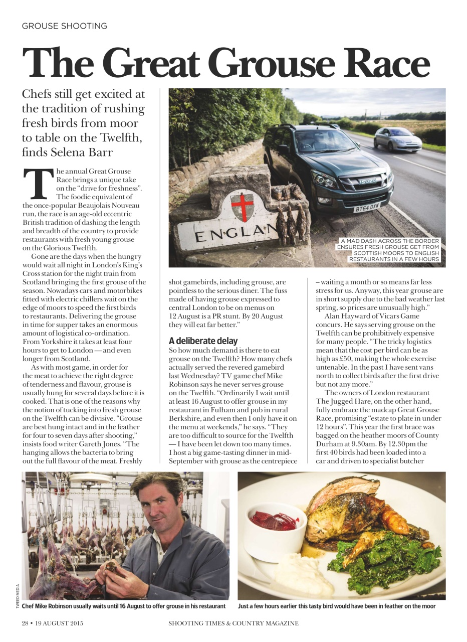 Shooting Times & Country Preview Pages