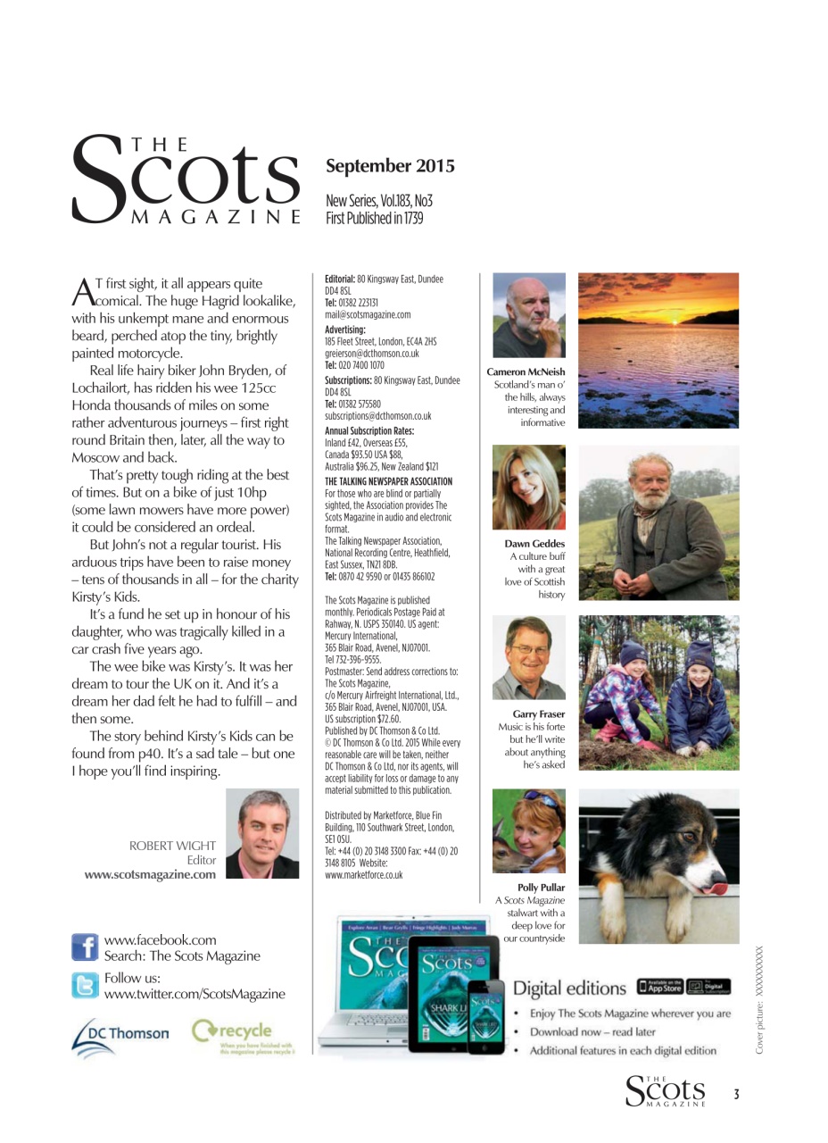 The Scots Magazine Preview Pages
