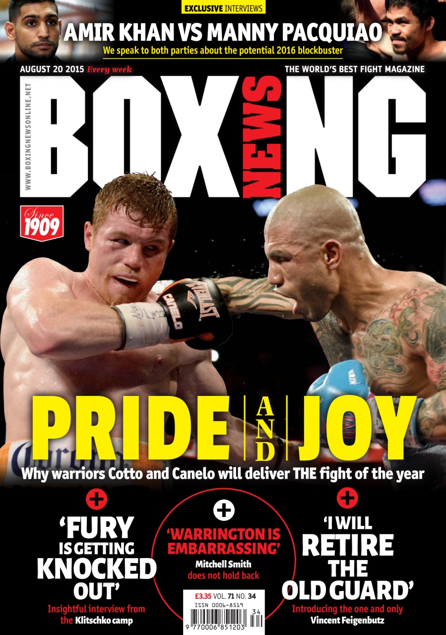 Boxing News Preview Pages