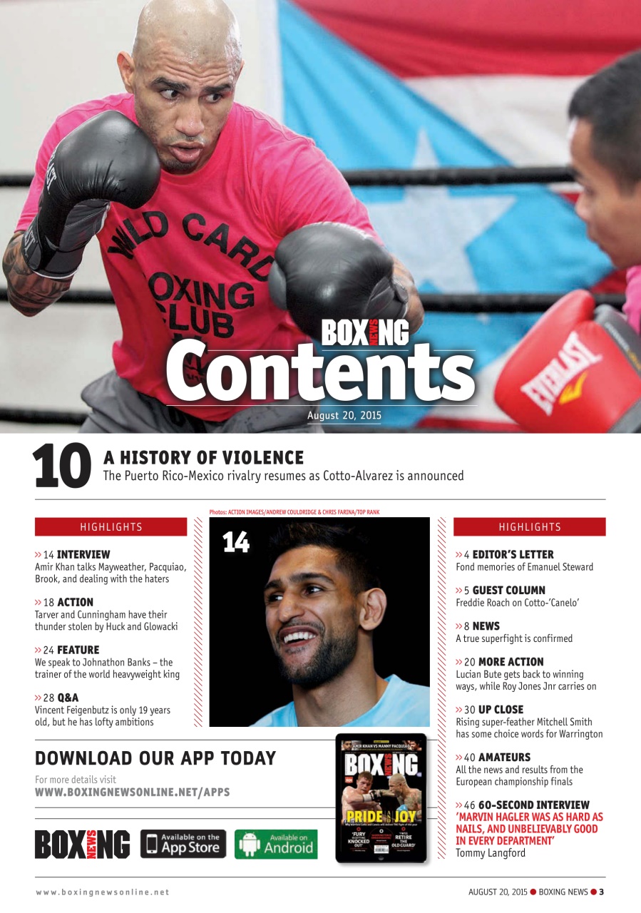 Boxing News Preview Pages