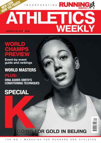 AW – Athletics Weekly Magazine issue 20 August 2015