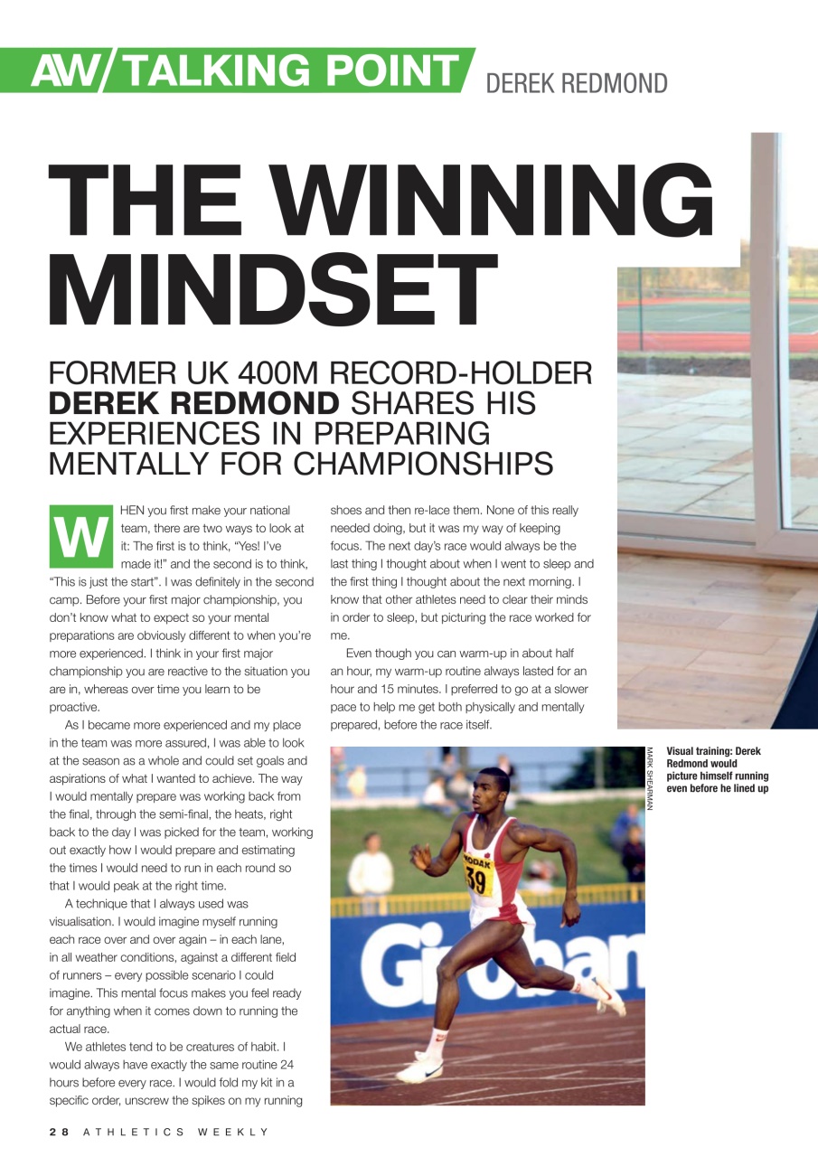 AW – Athletics Weekly Magazine Preview Pages