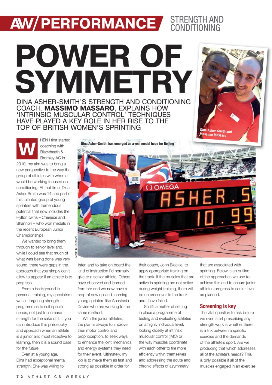 AW – Athletics Weekly Magazine Preview Pages