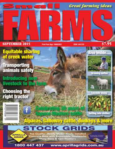 Small Farms issue September 2015 