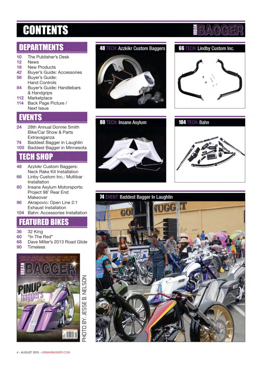 Urban Bagger Preview Pages