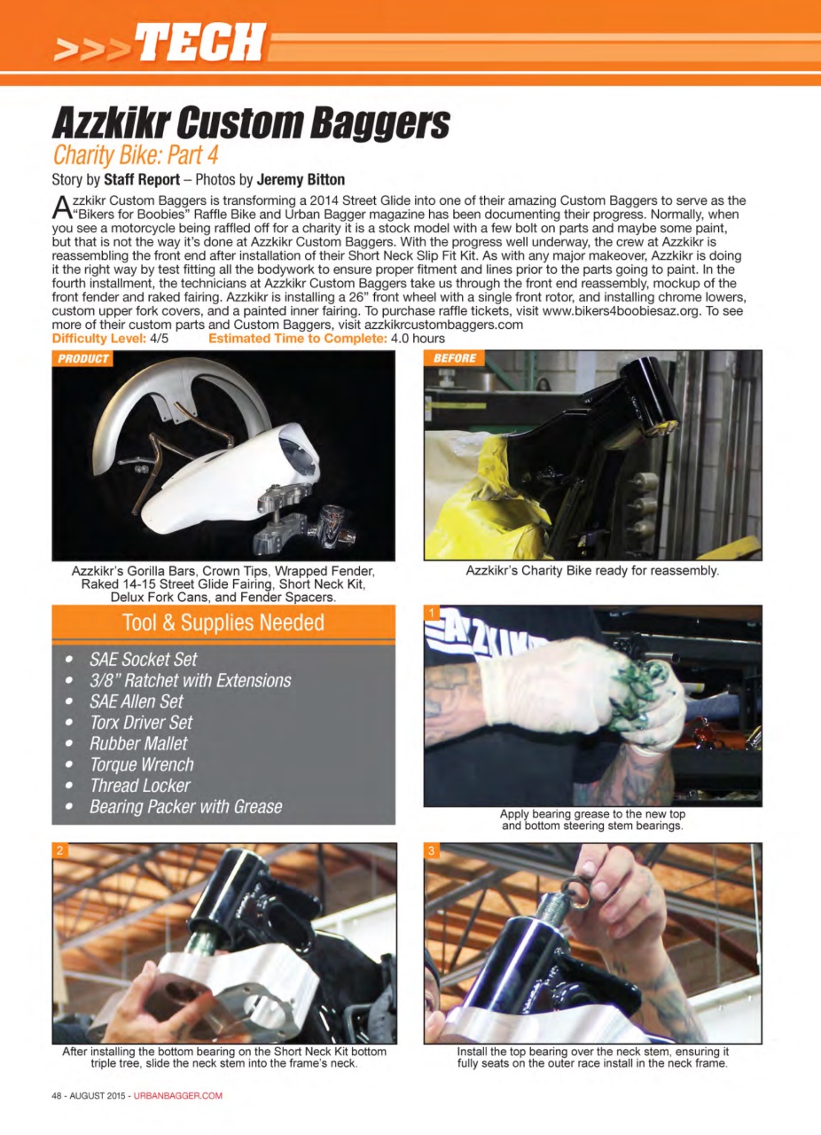 Urban Bagger Preview Pages