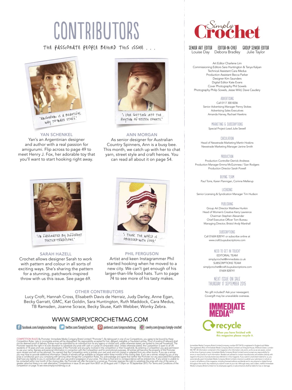 Simply Crochet Preview Pages