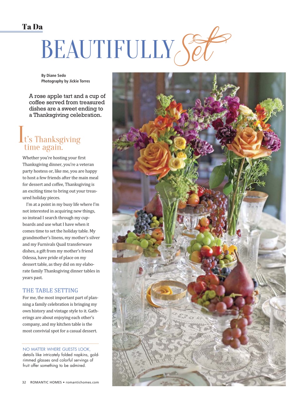 Romantic Homes Preview Pages