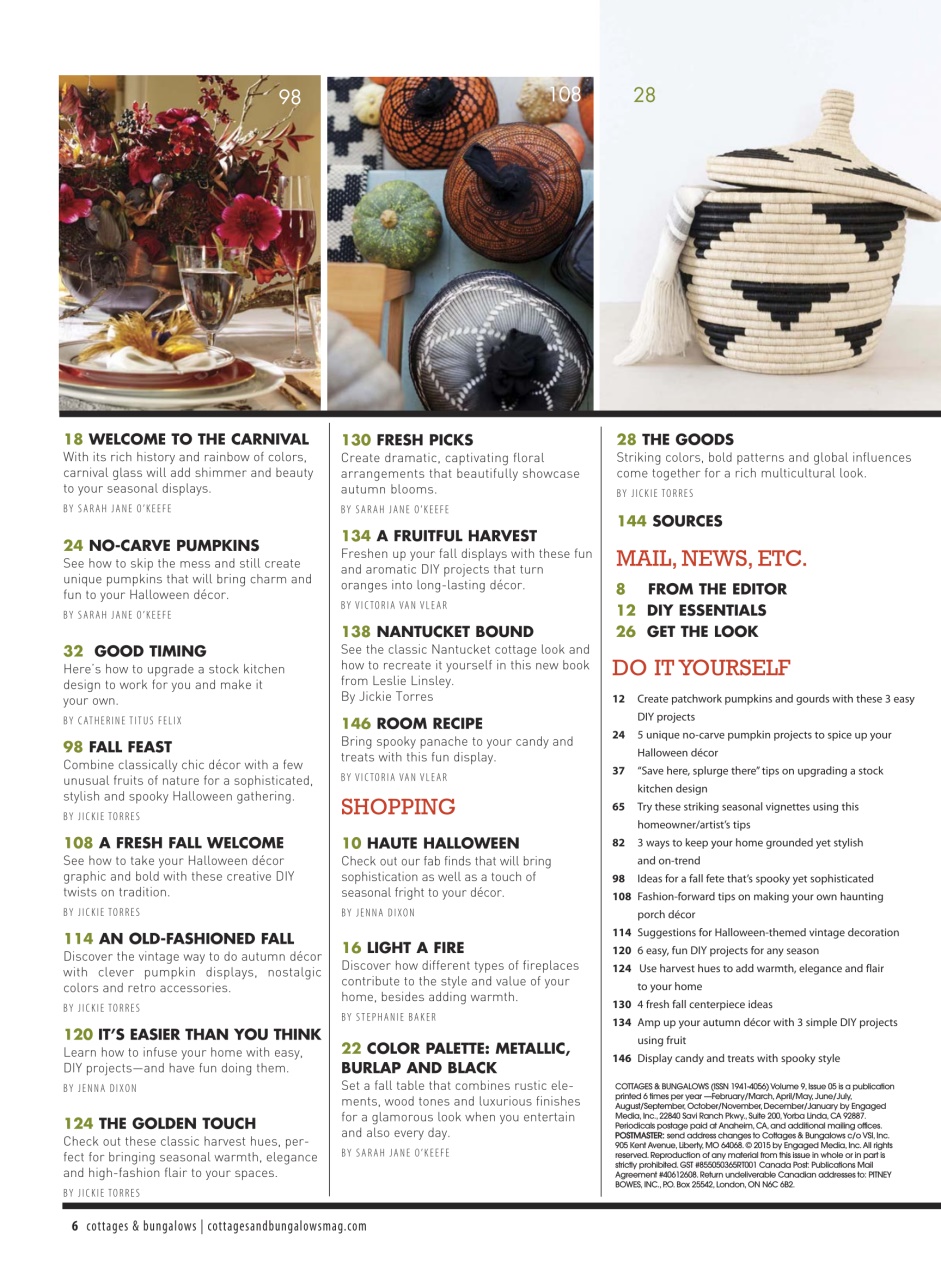 Cottages and Bungalows Preview Pages