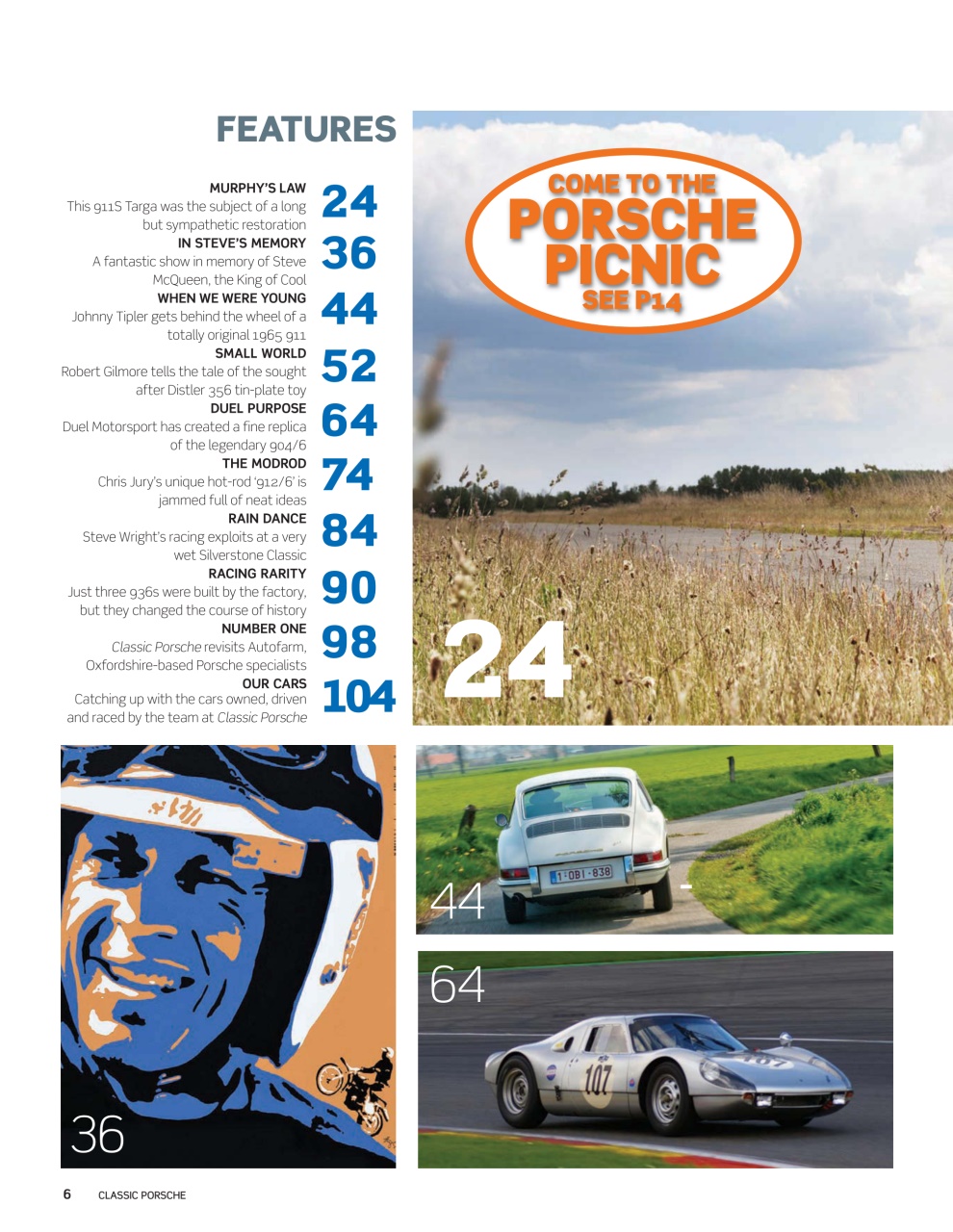 Classic Porsche Preview Pages