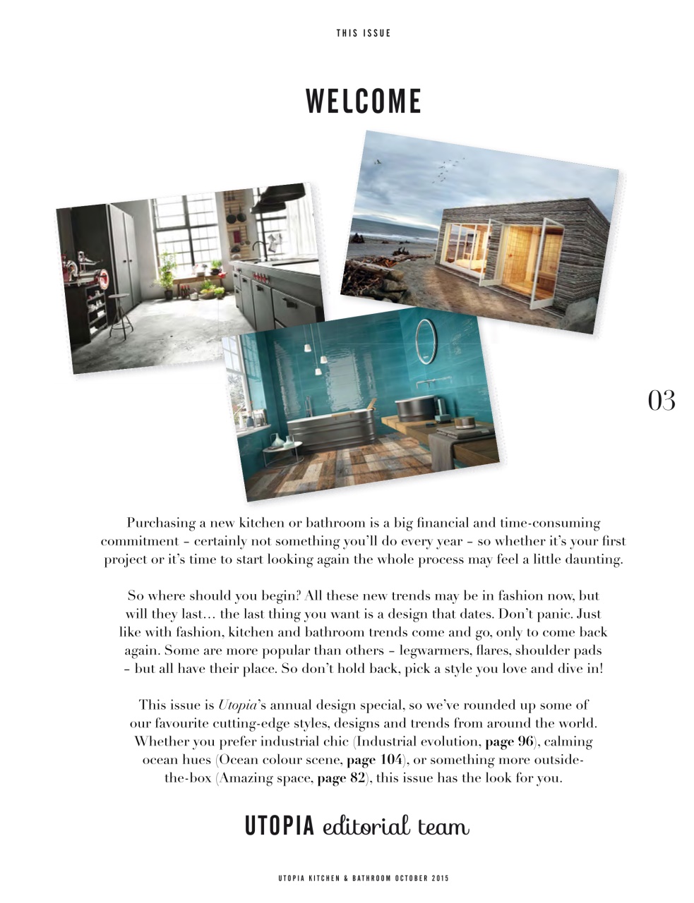Utopia Kitchen & Bathroom Preview Pages