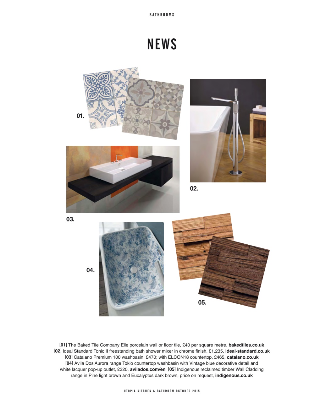 Utopia Kitchen & Bathroom Preview Pages