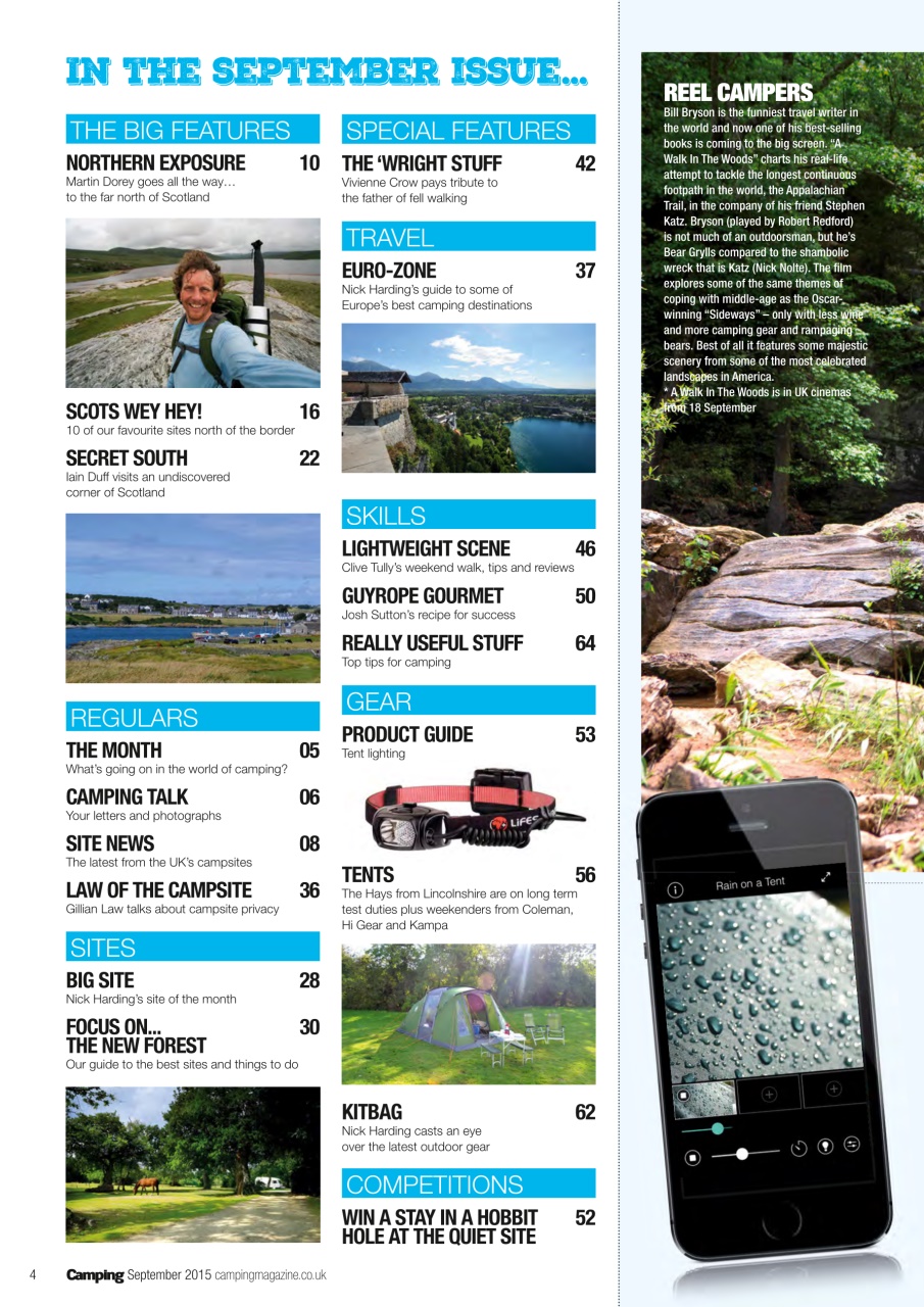 Camping Preview Pages