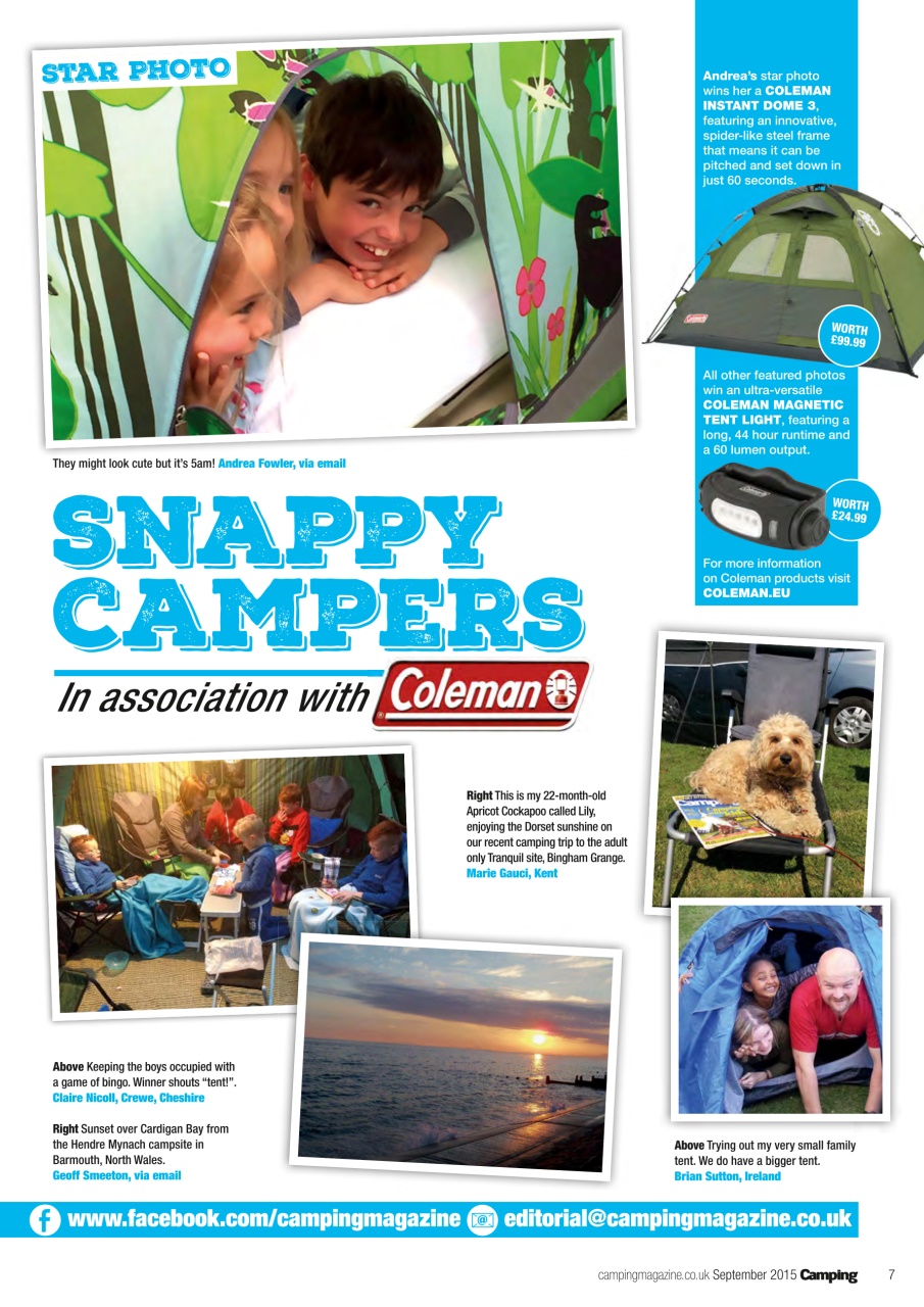 Camping Preview Pages