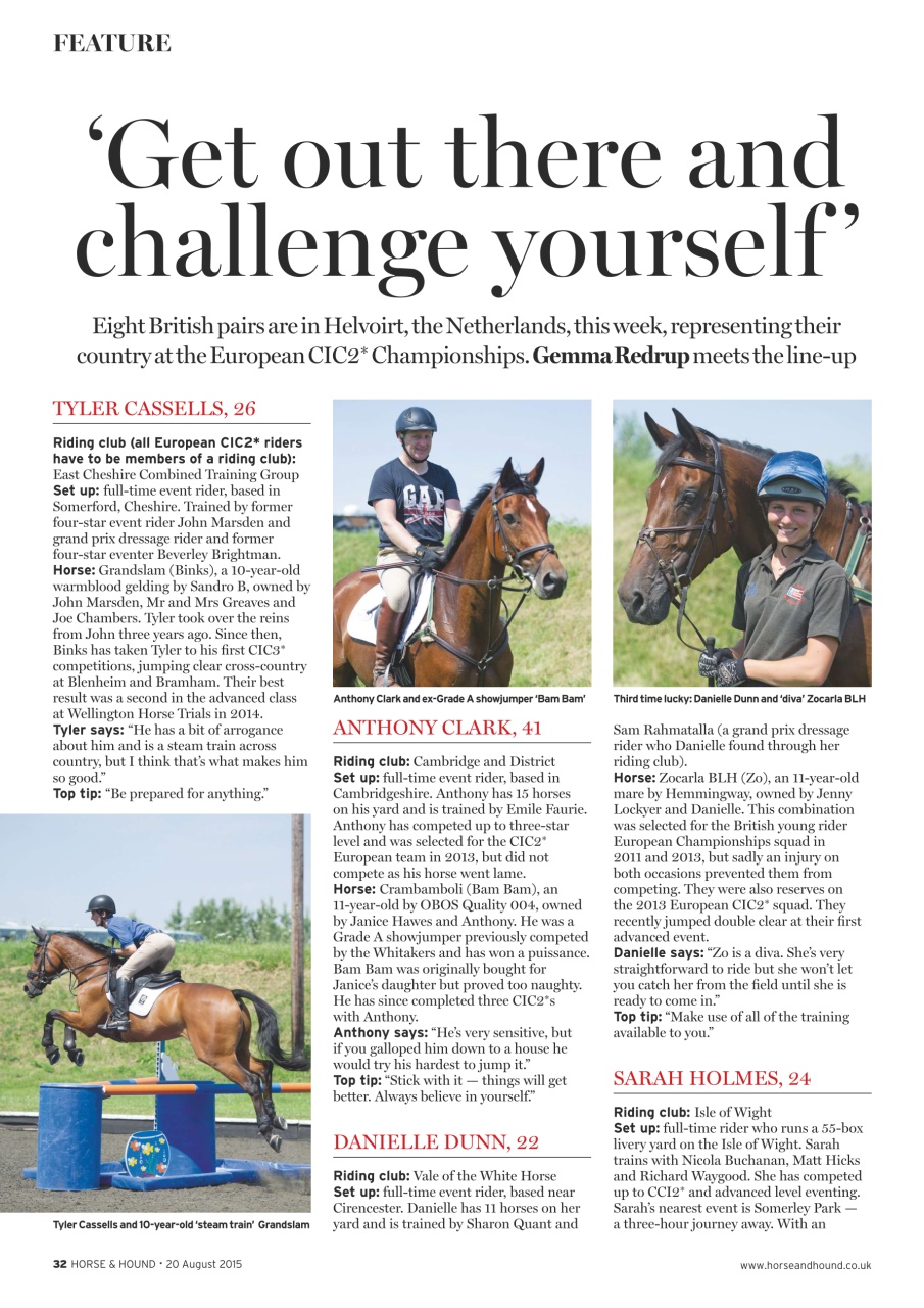 Horse & Hound Preview Pages