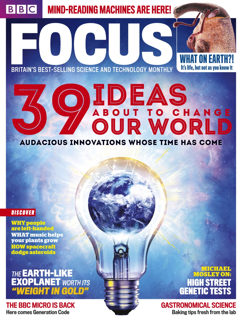 BBC Science Focus Magazine Preview Pages