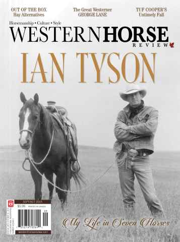 Western Horse Review issue Sept/Oct 2015