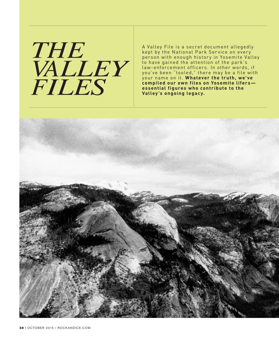 Rock and Ice Preview Pages