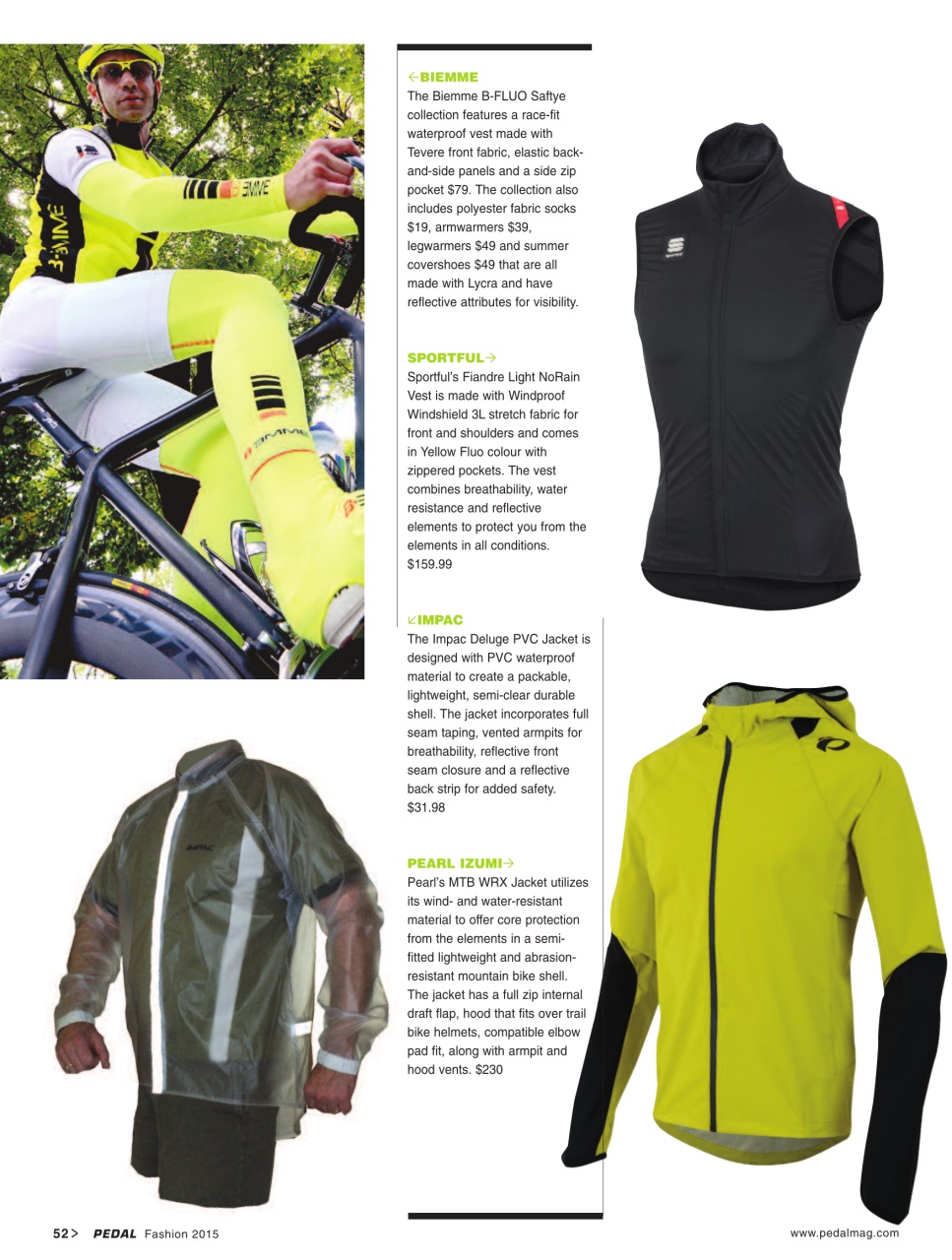 Pedal Magazine Preview Pages