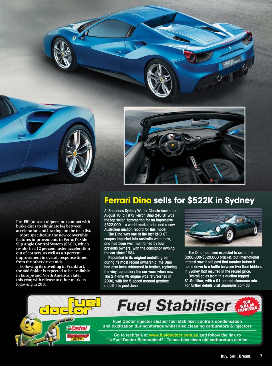 JUST CARS Preview Pages