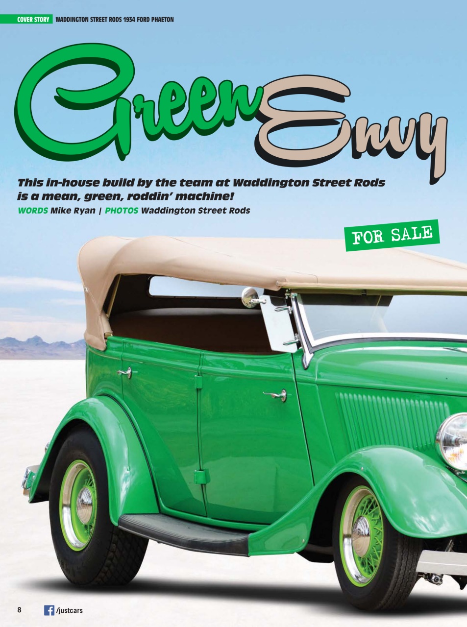 JUST CARS Preview Pages