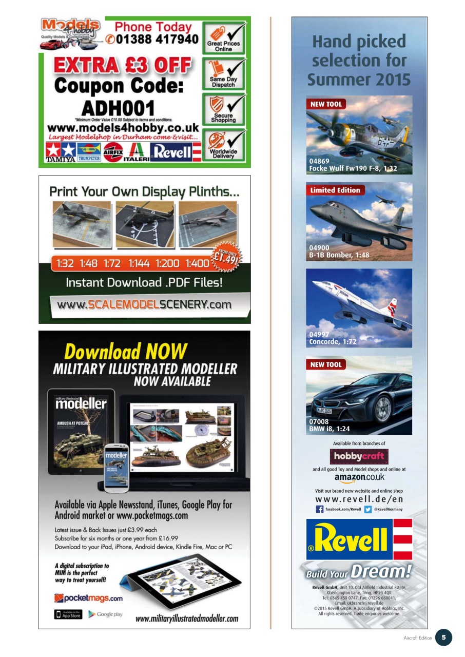 MIM: Aircraft Edition Preview Pages