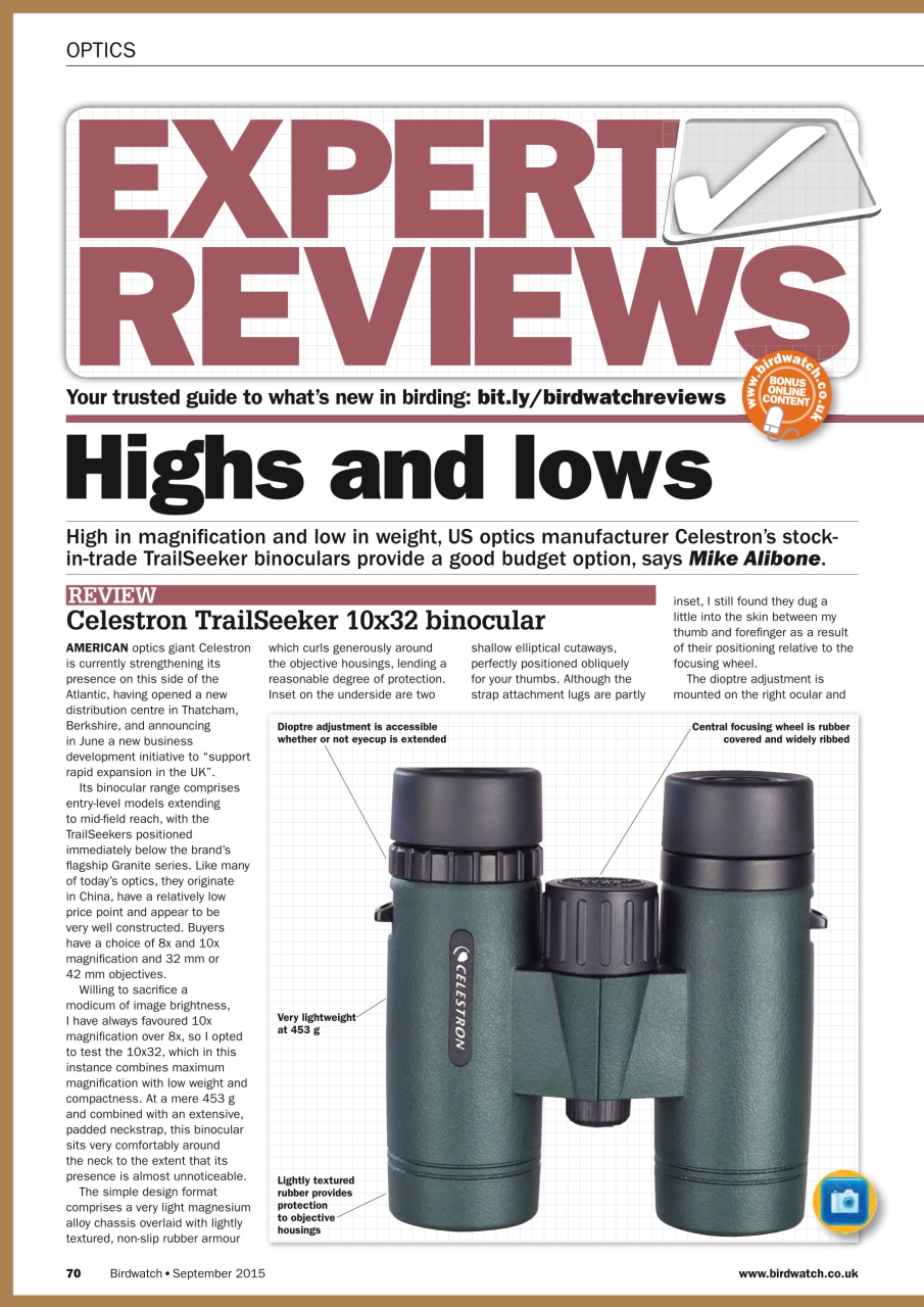 Birdwatch Magazine Preview Pages