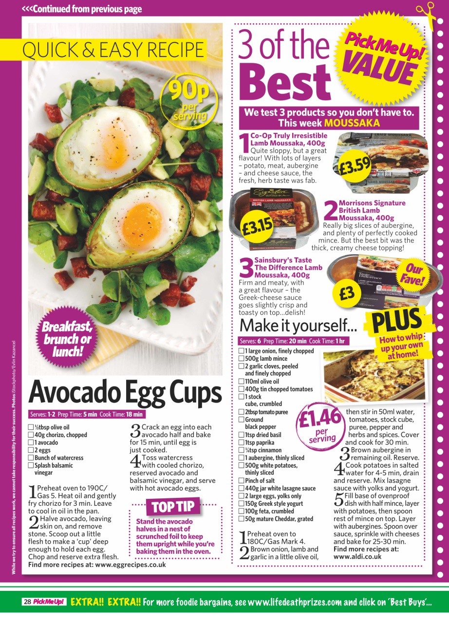 Pick Me Up Preview Pages