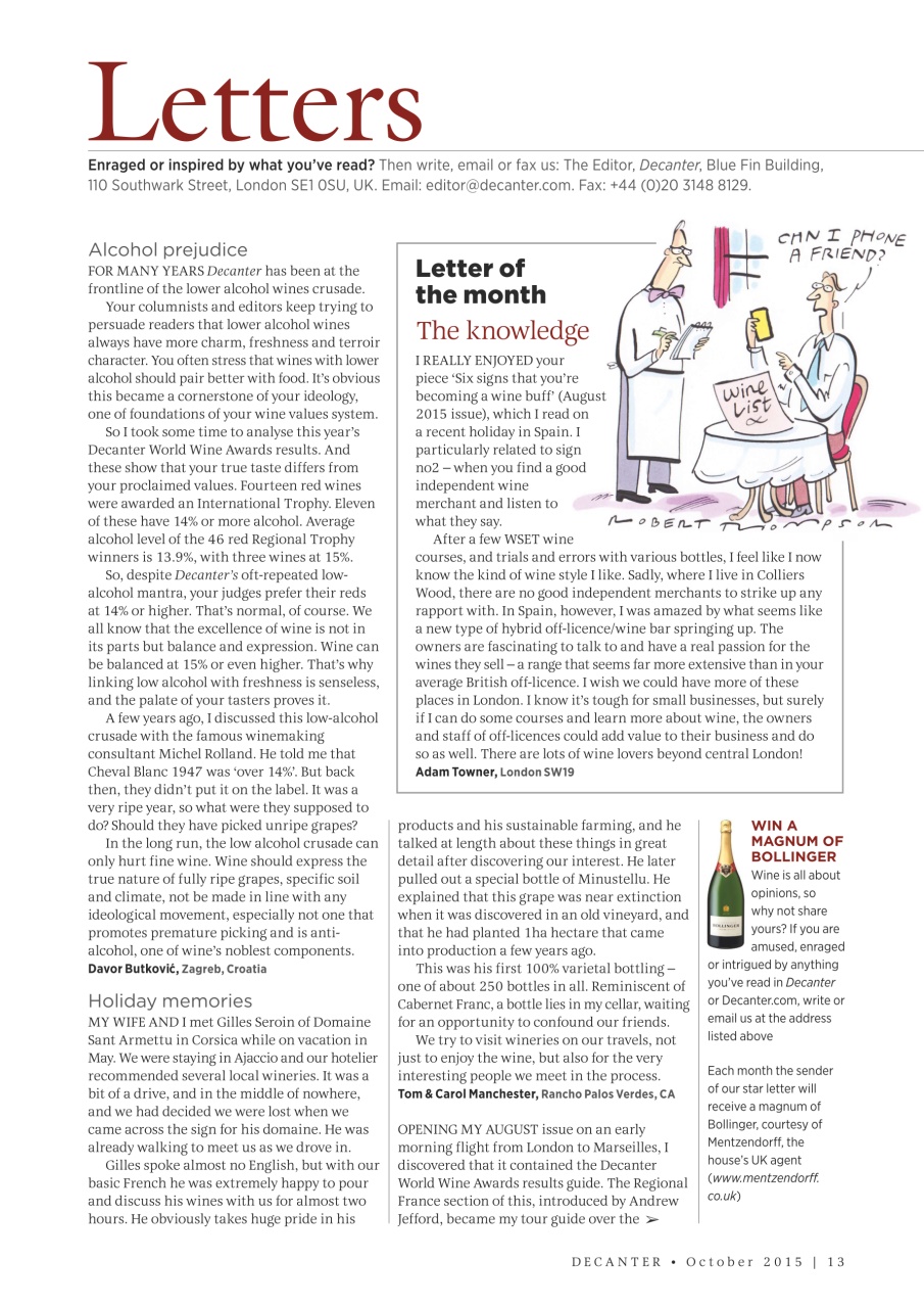 Decanter Preview Pages