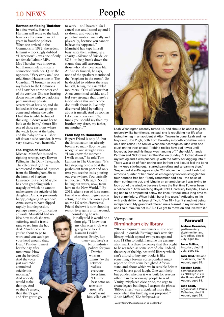 The Week Preview Pages