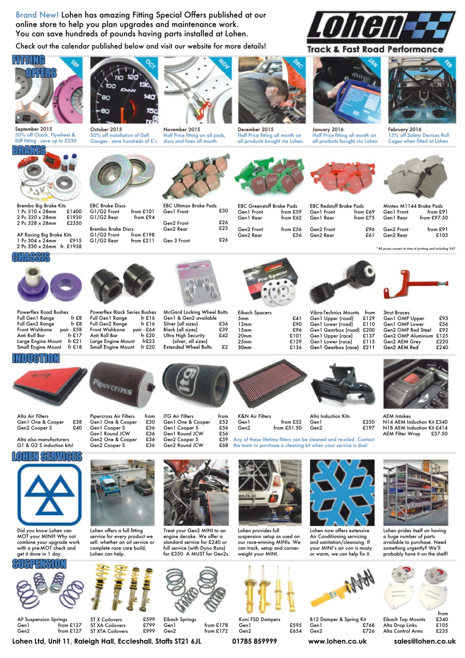 Performance Mini Preview Pages