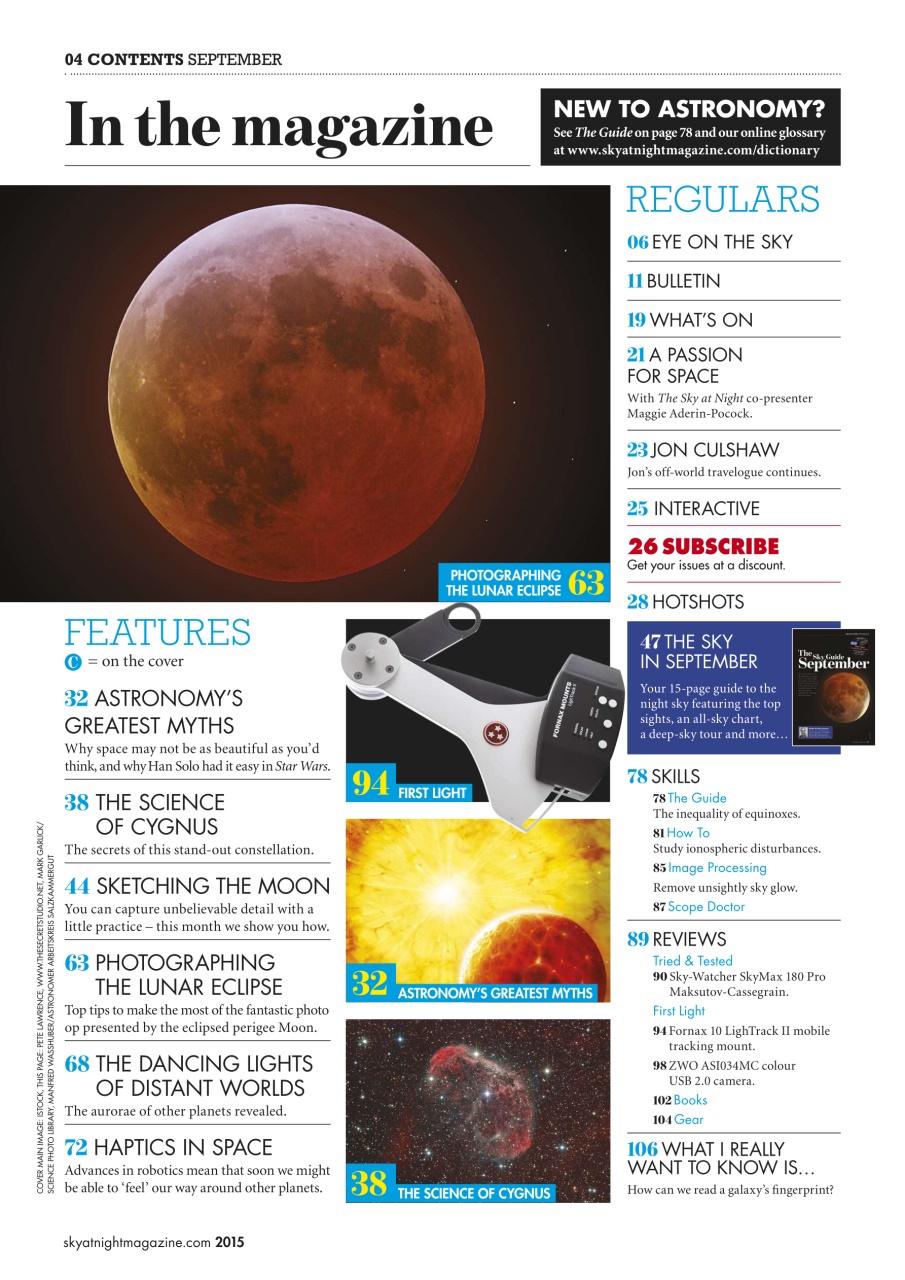 BBC Sky at Night Magazine Preview Pages