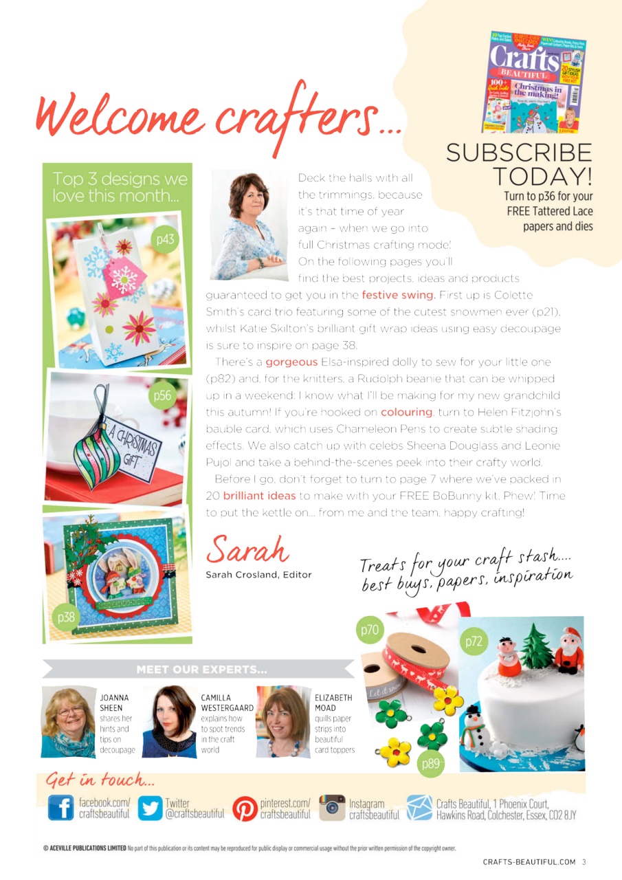 Crafts Beautiful Preview Pages