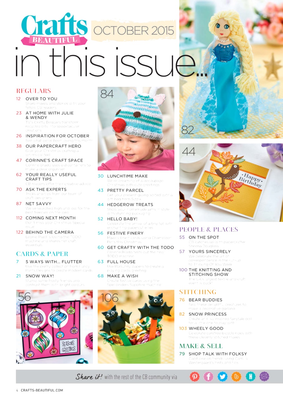 Crafts Beautiful Preview Pages