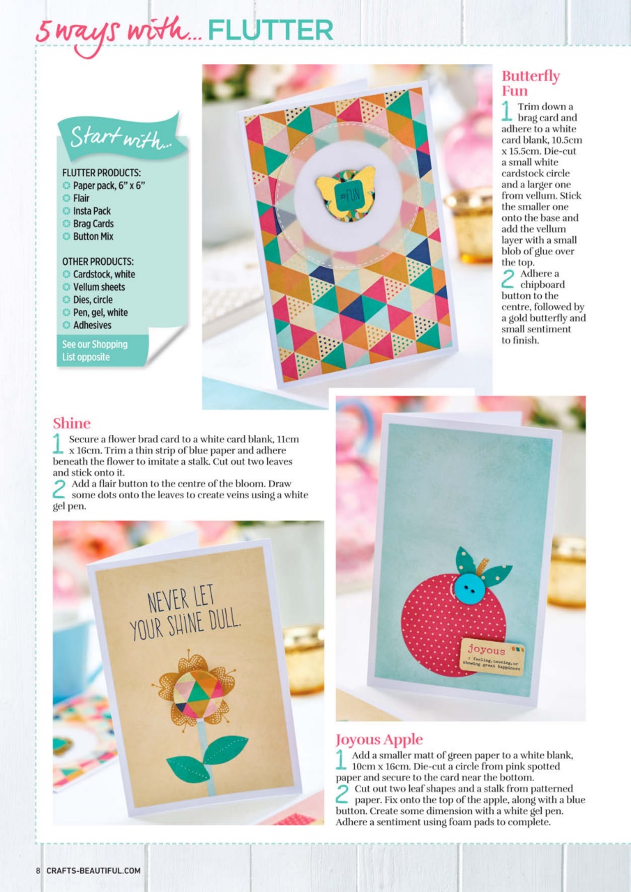 Crafts Beautiful Preview Pages