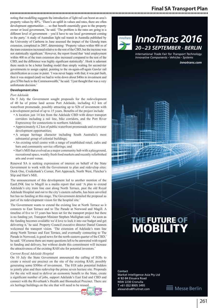 Transit Australia Preview Pages