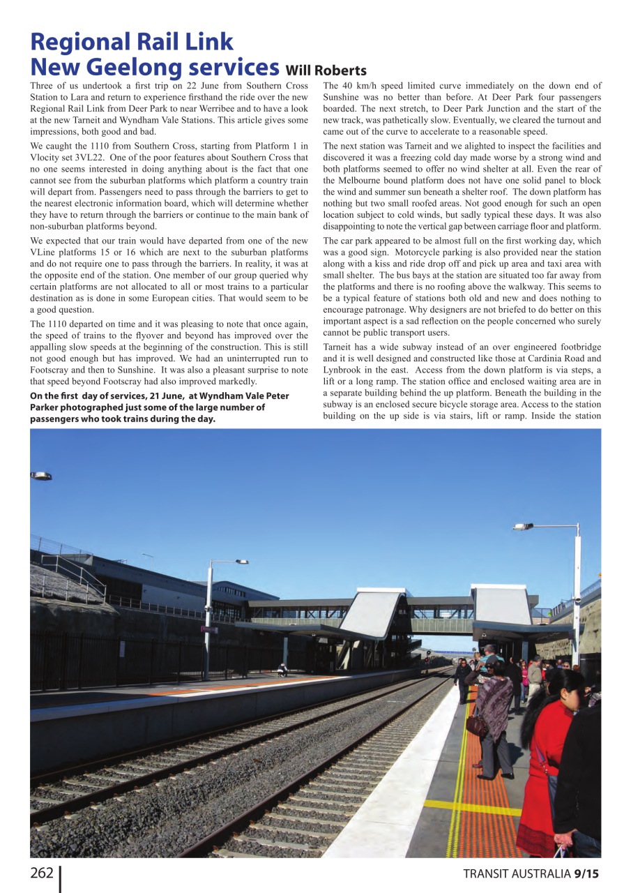 Transit Australia Preview Pages