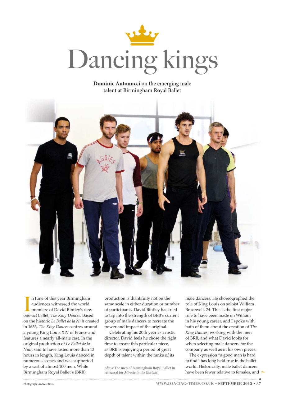 Dancing Times Preview Pages