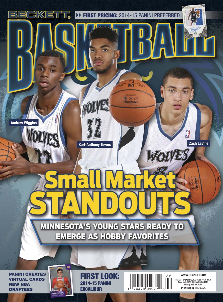 Beckett Basketball Magazine Preview Pages