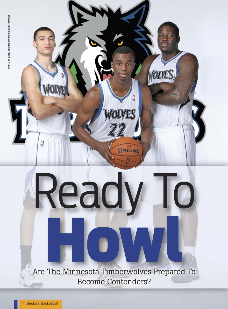 Beckett Basketball Magazine Preview Pages